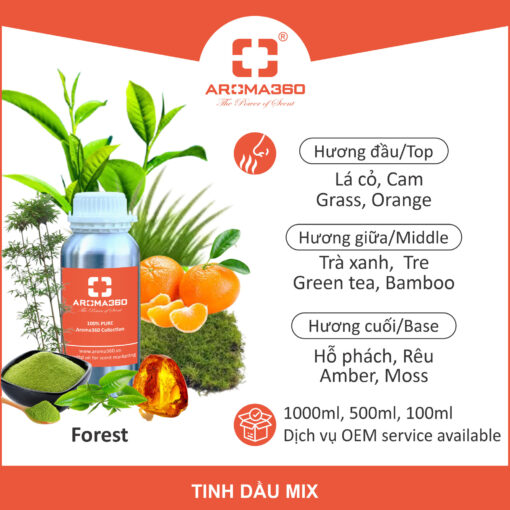 Tinh dầu mix Forest Aroma360