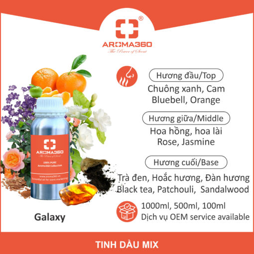 Tinh dầu mix Galaxy Aroma360