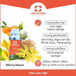 Tinh dầu mix Merry House Aroma360