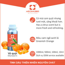 Tinh dầu vỏ quýt Aroma360