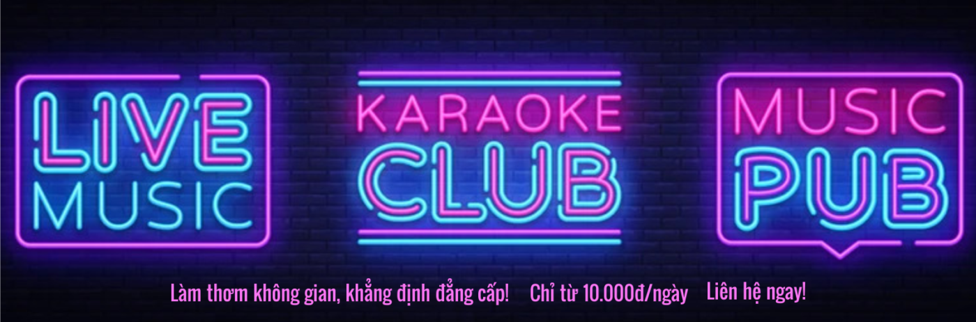 Làm thơm cho Karaoke, Bar, Pub